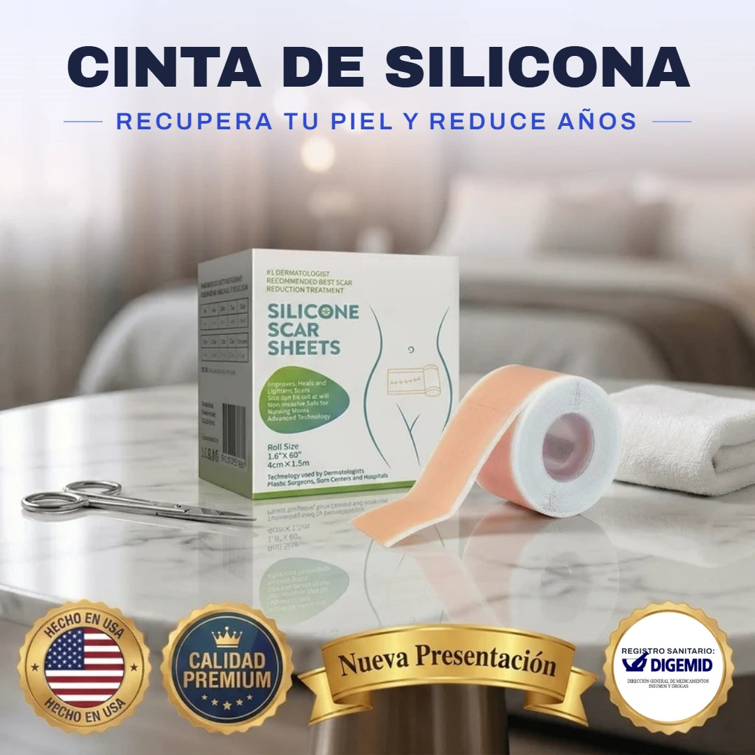 Cinta de silicona - Anti edad | Recupera tu piel