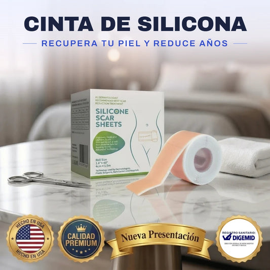 Cinta de silicona - Anti edad | Recupera tu piel