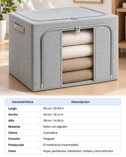 ORGANIZA TU CASA Y SIMPLIFICA TU VIDA - Guarda prendas y cobijas de cambio de temporada