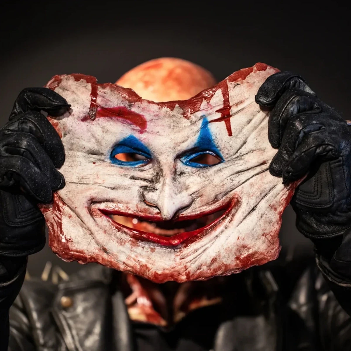 Máscara Magnética 2 en 1 - Payaso y Calavera